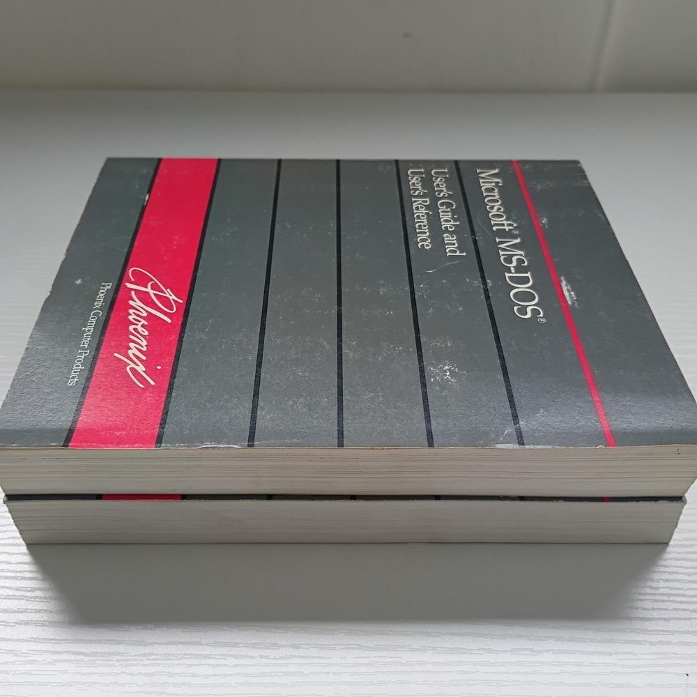 Phoenix MS-DOS and GW-BASIC User's Guide User's Reference Manuals - 1988 - Picture 8 of 13